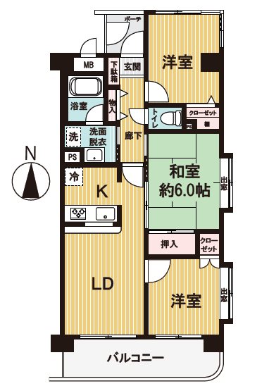 埼玉県川越市並木 間取図・土地図