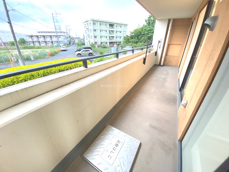 グランシャトレ坂戸シエルコート  現地写真（バルコニー）