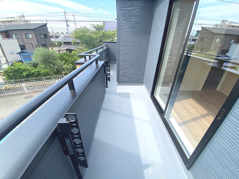 川越市今成14期　1号棟     現地写真（バルコニー）