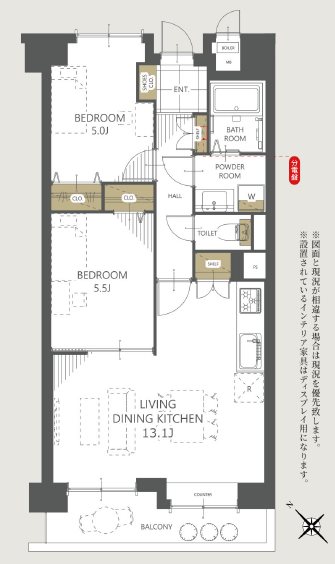 シーアイマンション狭山   間取図・土地図