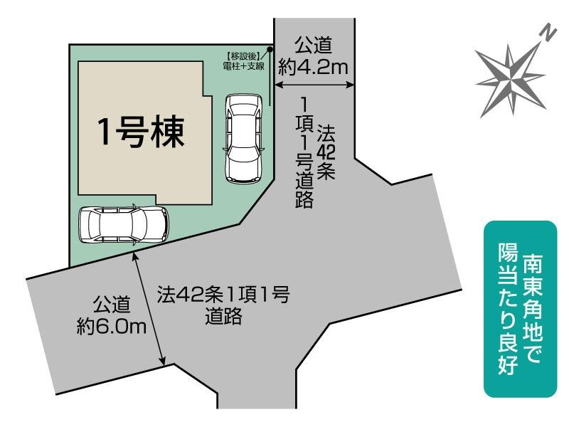 川越市今福　1号棟   区画図