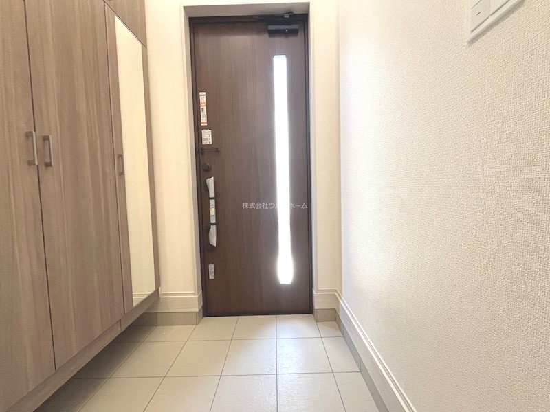 川越市今福　1号棟   現地写真（玄関）