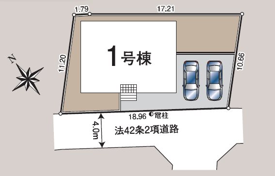 川越市かし野台第3　1号棟   区画図