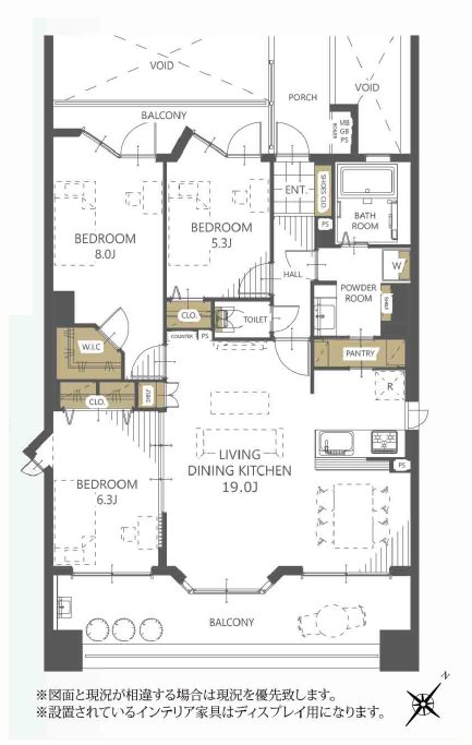 レクセルマンション若葉第2  間取図・土地図