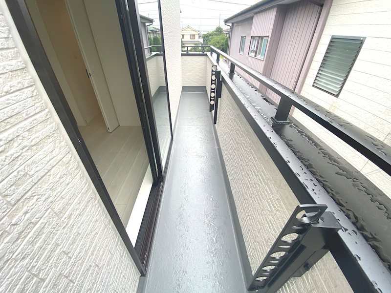 川越市新宿町8期　2号棟   現地写真（バルコニー）