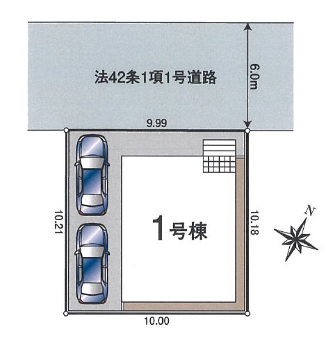 狭山市狭山台第17　1号棟  区画図