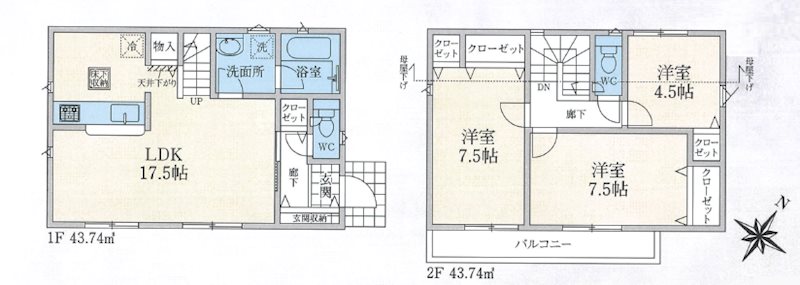 狭山市北入曽第29 1号棟 現地写真