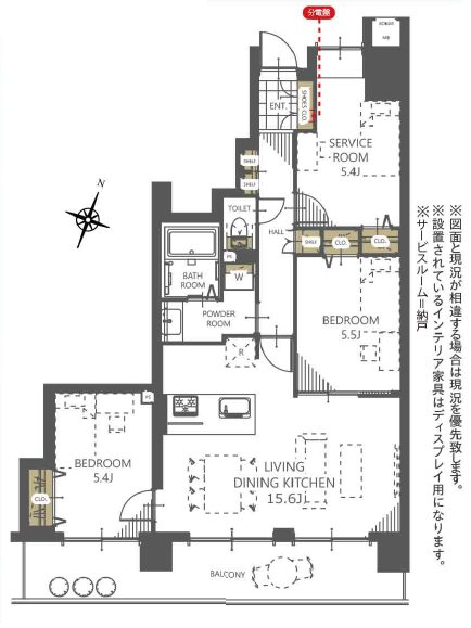 アストレア川越  間取図・土地図