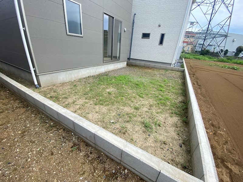 川越市新宿町　第8　3号棟 現地写真（庭）