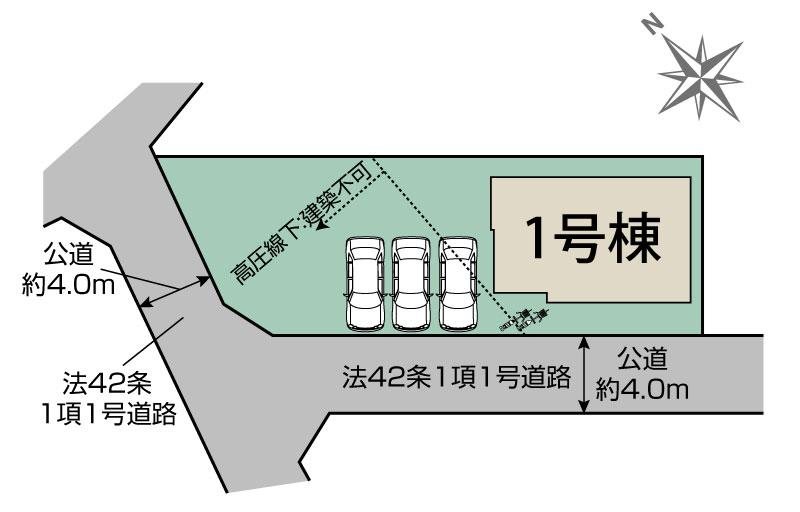 川越市南大塚5丁目　1号棟    区画図