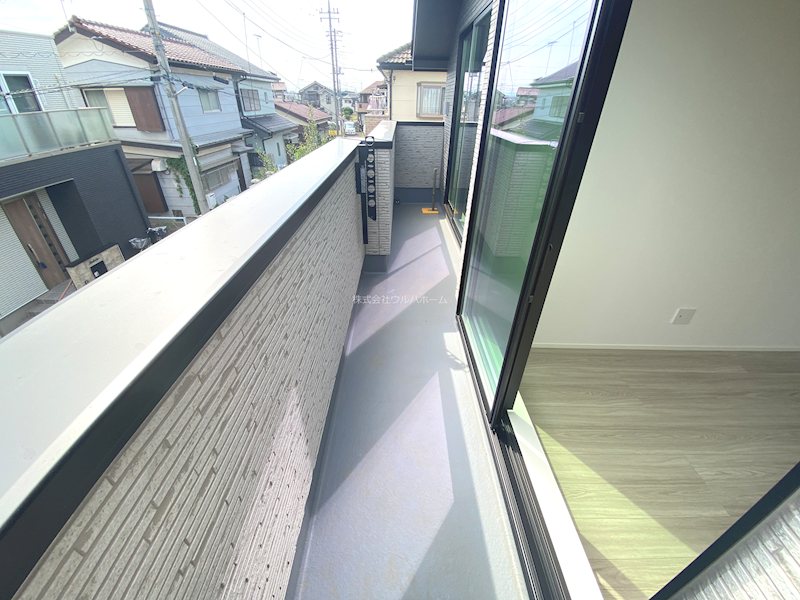 川越市砂新田　第10期　    現地写真（バルコニー）