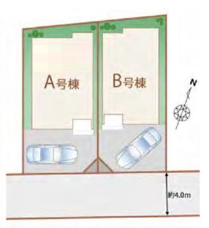 狭山入間川3期　B号棟  区画図