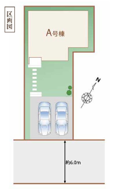 狭山狭山台8期　A号棟  区画図