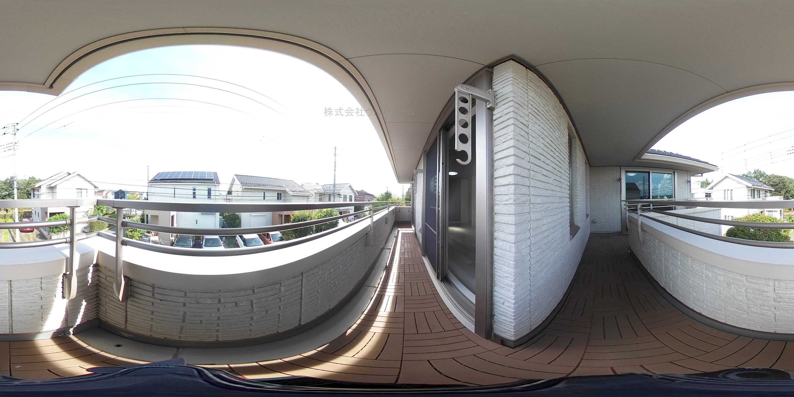 坂戸市にっさい花みず木　中古戸建 現地写真（バルコニー）
