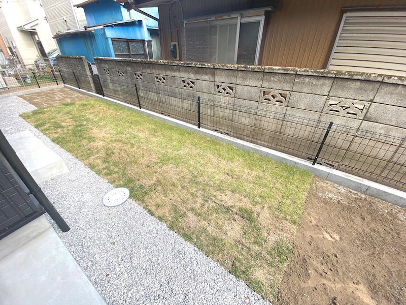 ふじみ野市仲3丁目　1号棟    現地写真（庭）