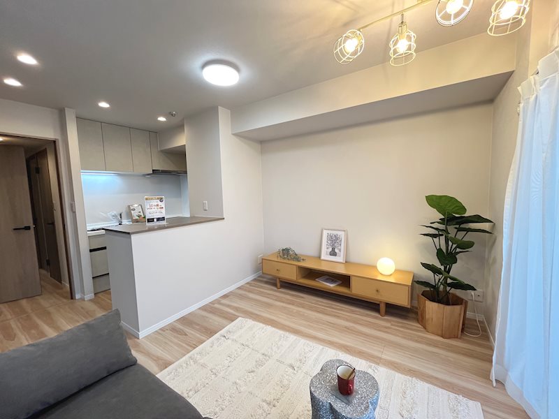ライオンズマンション川越南古谷第3 内観写真（リビング）