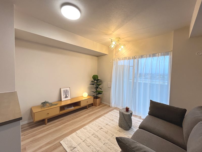 ライオンズマンション川越南古谷第3 内観写真（リビング）
