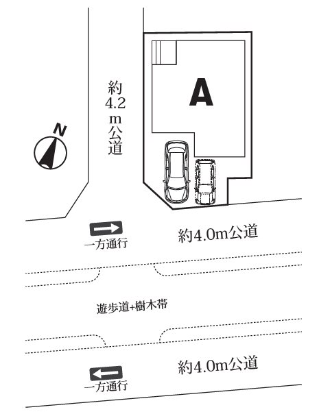 ふじみ野新田　第1期　A号棟       区画図