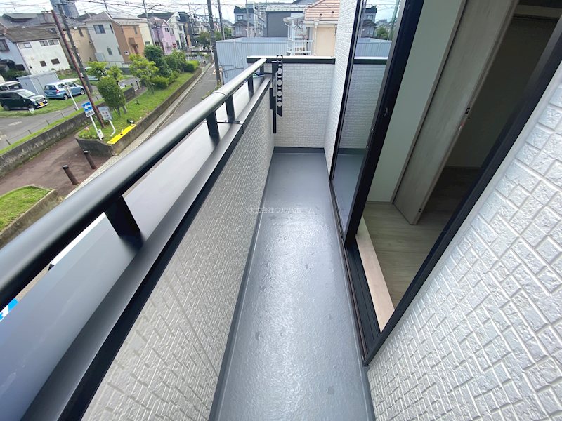 ふじみ野新田　第1期　A号棟       現地写真（バルコニー）