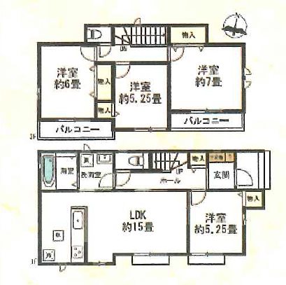 川越市安比奈新田1番1 B号棟 現地写真