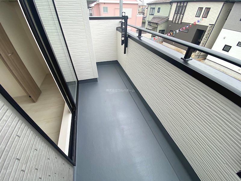 坂戸市元町　2号棟    現地写真（バルコニー）