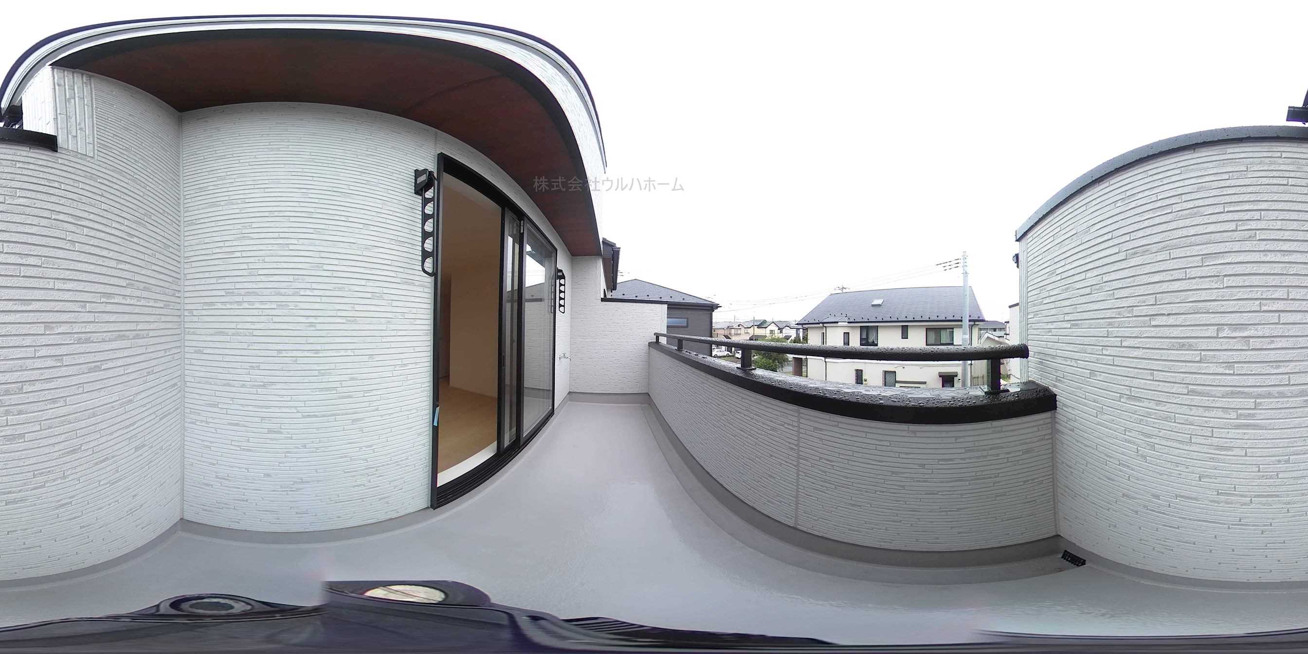 川越今成第二　2号棟     現地写真（バルコニー）