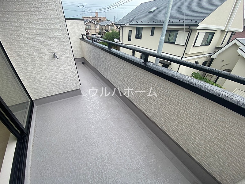 川越今成第二　3号棟   現地写真（バルコニー）