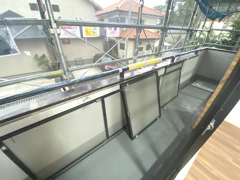 ライオンズマンション稲荷山公園　  現地写真（バルコニー）
