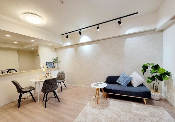 ライオンズマンション川越シティ  同仕様写真（リビング）