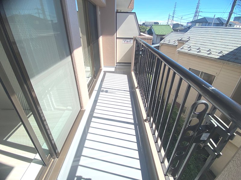 朝日マンション川越    現地写真（バルコニー）
