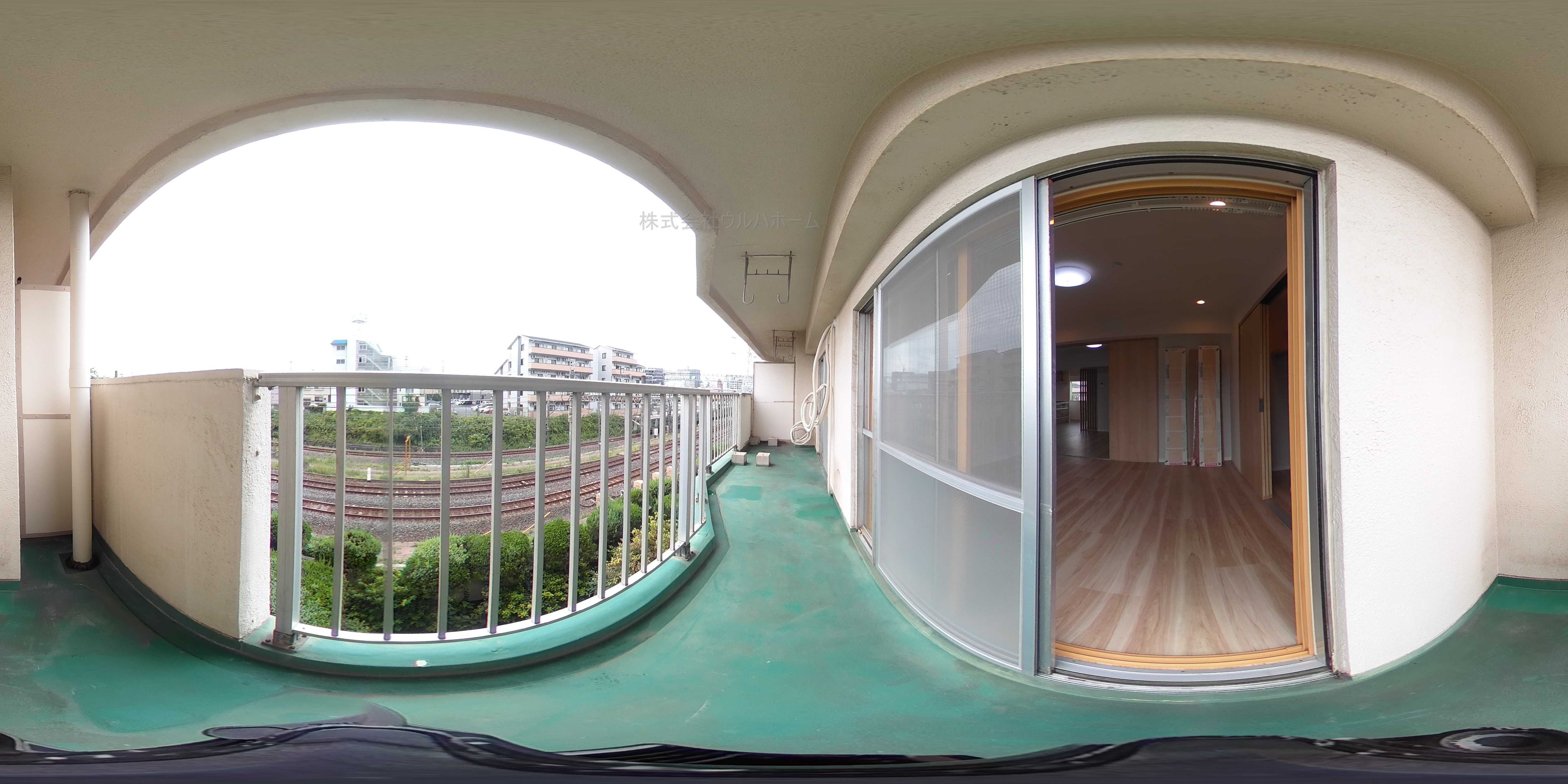 キャッスルメジェール川越  現地写真（バルコニー）