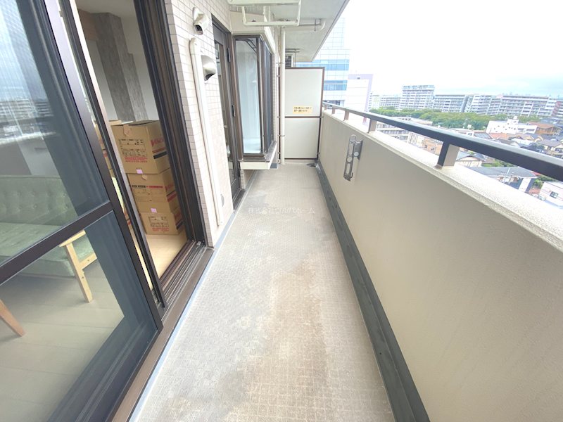 コスモ上福岡プレステージ     現地写真（バルコニー）