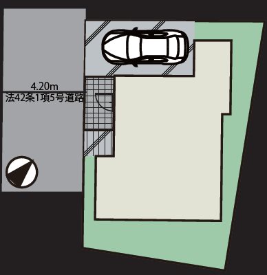 川越市砂新田　第12期　  区画図