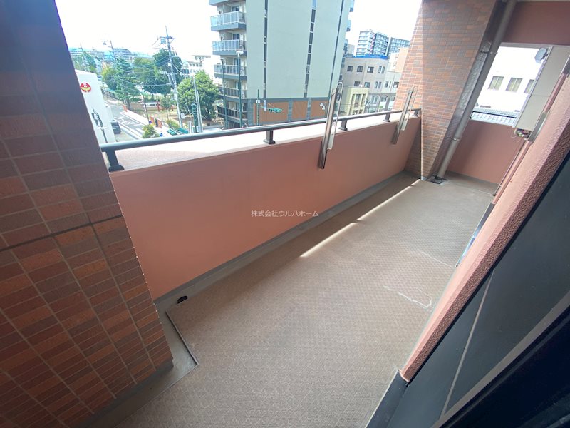 ライオンズ川越新富町　  現地写真（バルコニー）