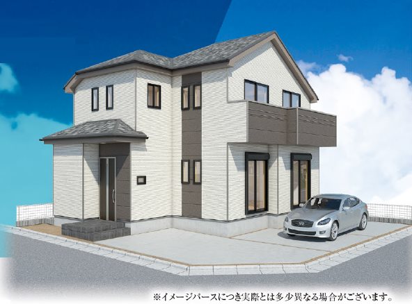 川越市今福730番　新築戸建  完成予想図（外観）