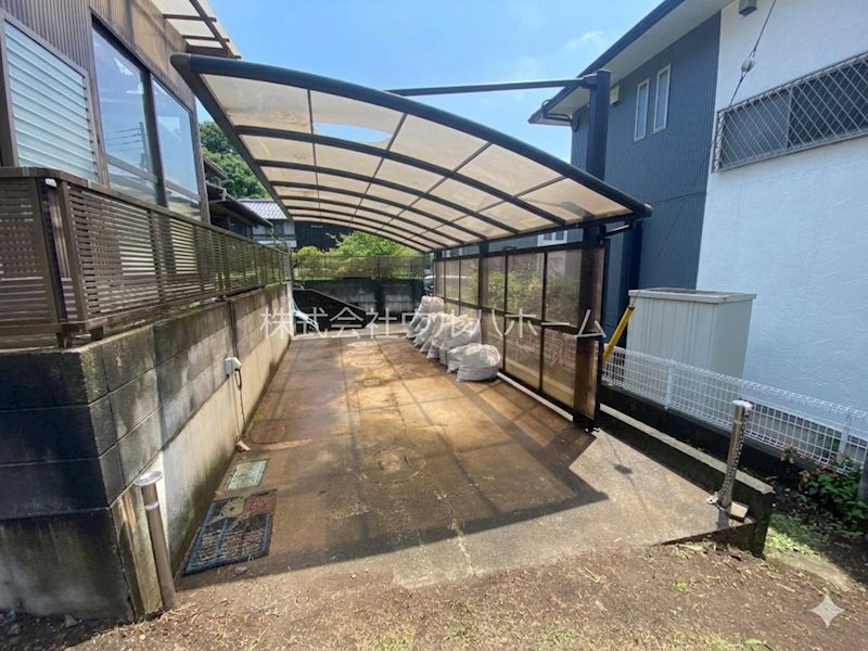 川越市笠幡　中古平屋 現地写真（駐車場）