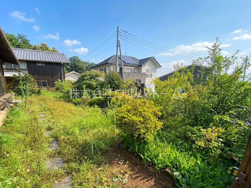 川越市笠幡　中古平屋 現地写真（庭）