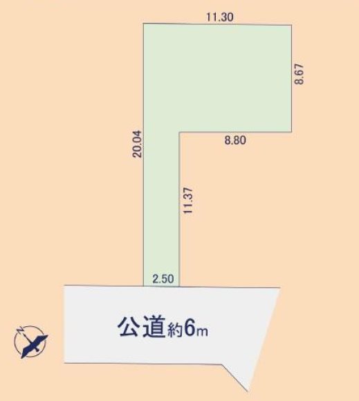 鶴ヶ島市富士見　中古戸建 区画図