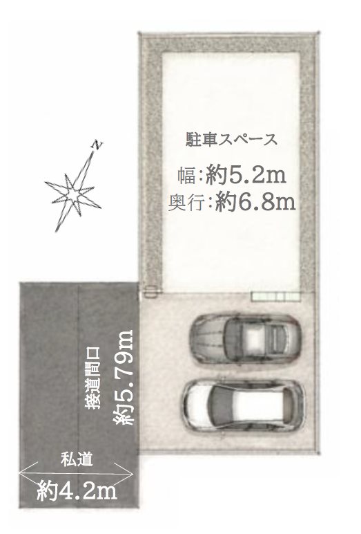 狭山市水野4期　新築戸建           区画図
