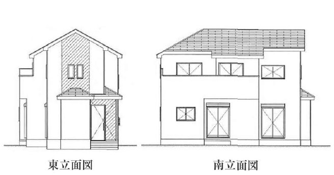 川越砂久保　A号棟  完成予想図（外観）