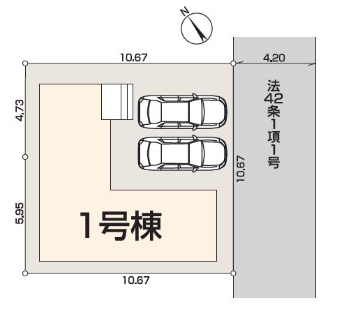 川越今福第8　1号棟   区画図