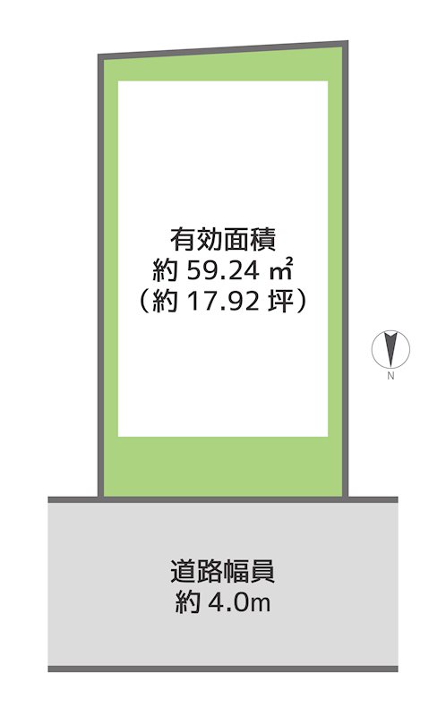 kiNOie鶴見区横堤2丁目Ⅰ期 間取図・土地図