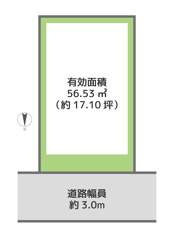 kiNOie守口市滝井元町１丁目 間取図・土地図