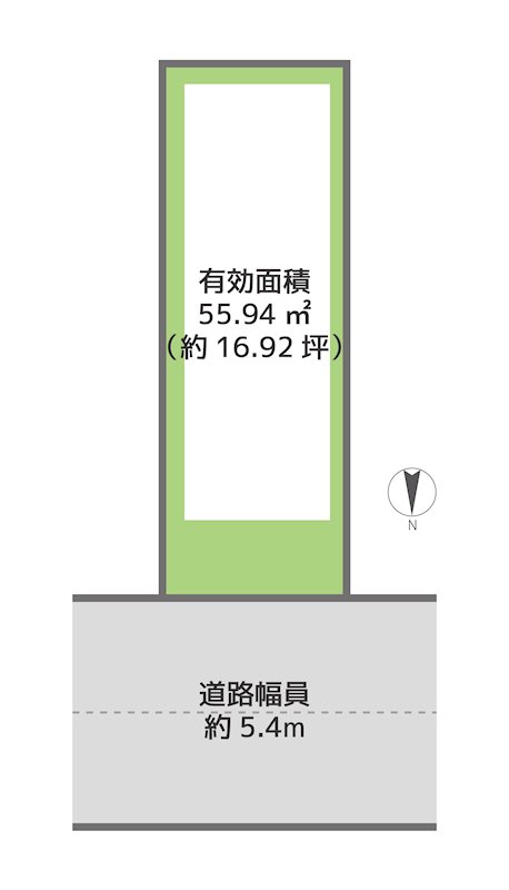kiNOie生野区小路東5丁目 間取図・土地図