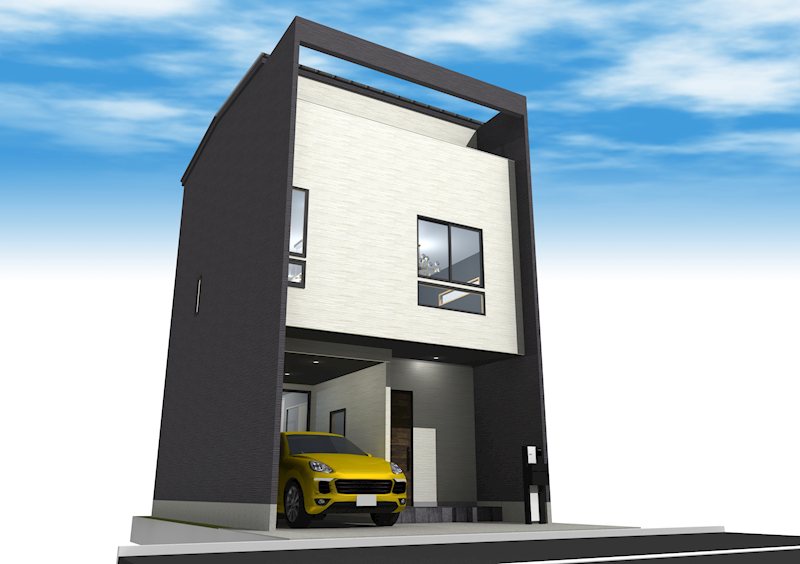 kiNOie守口市金田町5丁目 建物プラン例（パース・外観）