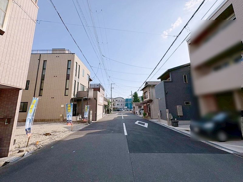 大阪市旭区新森3丁目売土地 現地写真（前面道路含む現地写真）