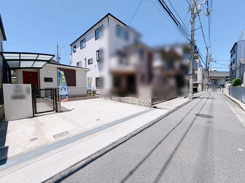 茨木市主原町中古戸建 現地写真（前面道路含む現地写真）