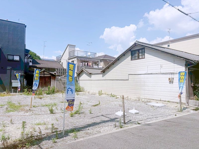 大阪市旭区清水２丁目売土地 現地写真（前面道路含む現地写真）