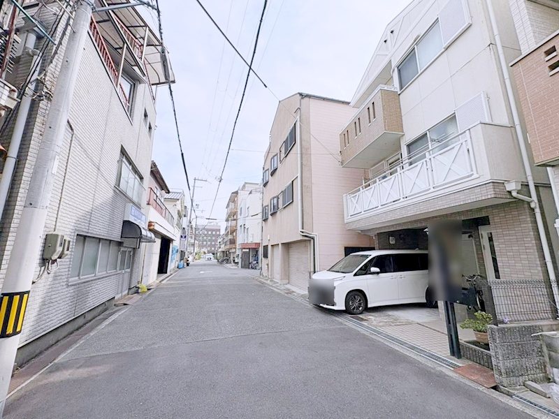 大阪市旭区高殿７丁目　中古戸建 現地写真（前面道路含む現地写真）