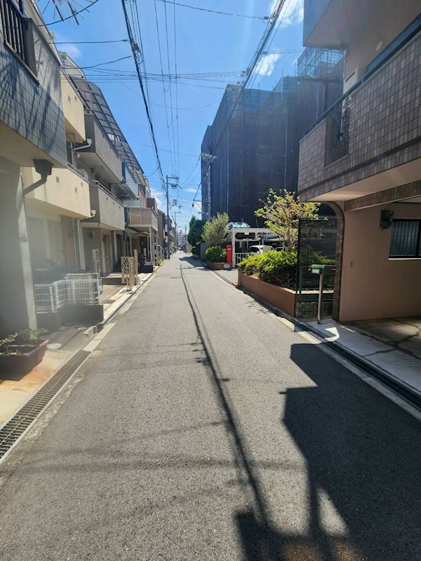大阪市城東区新喜多東１丁目中古戸建 現地写真（前面道路含む現地写真）